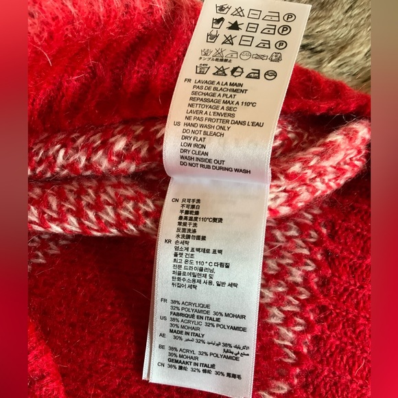 Sweater Weather🍁 Shop Sandro Sparks Plaid Mohair Sweater - Picture 7 of 11